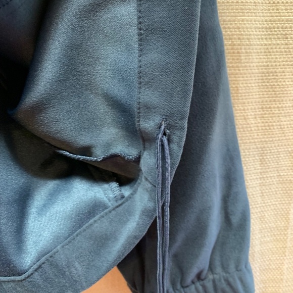 ORVIS Womens Blue Faux Suede Full Zip Hunting Jacket Coat Size 14 (KH90) - Picture 7 of 7